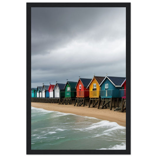 Premium Matte Paper Wooden Framed Poster