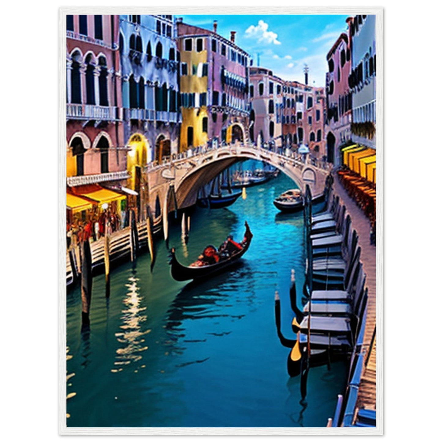 Premium Matte Paper Wooden Framed Poster