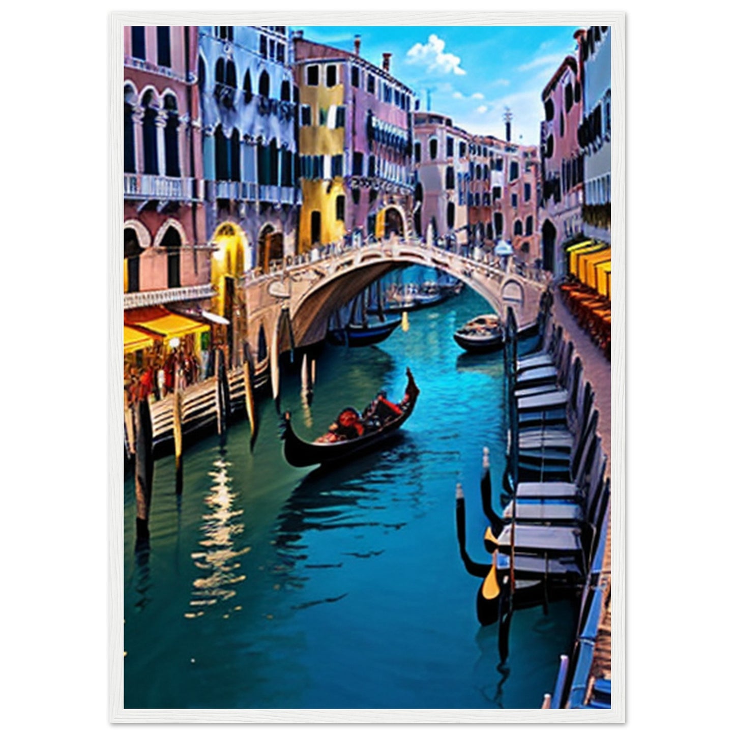 Premium Matte Paper Wooden Framed Poster