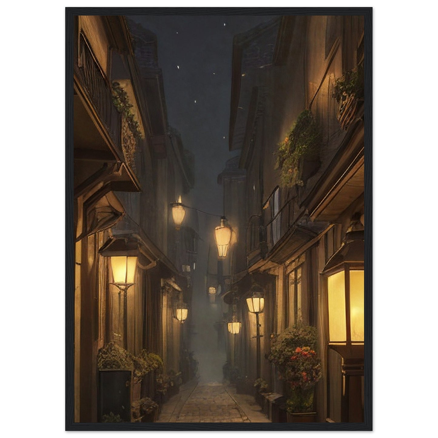 Classic Matte Paper Wooden Framed Poster