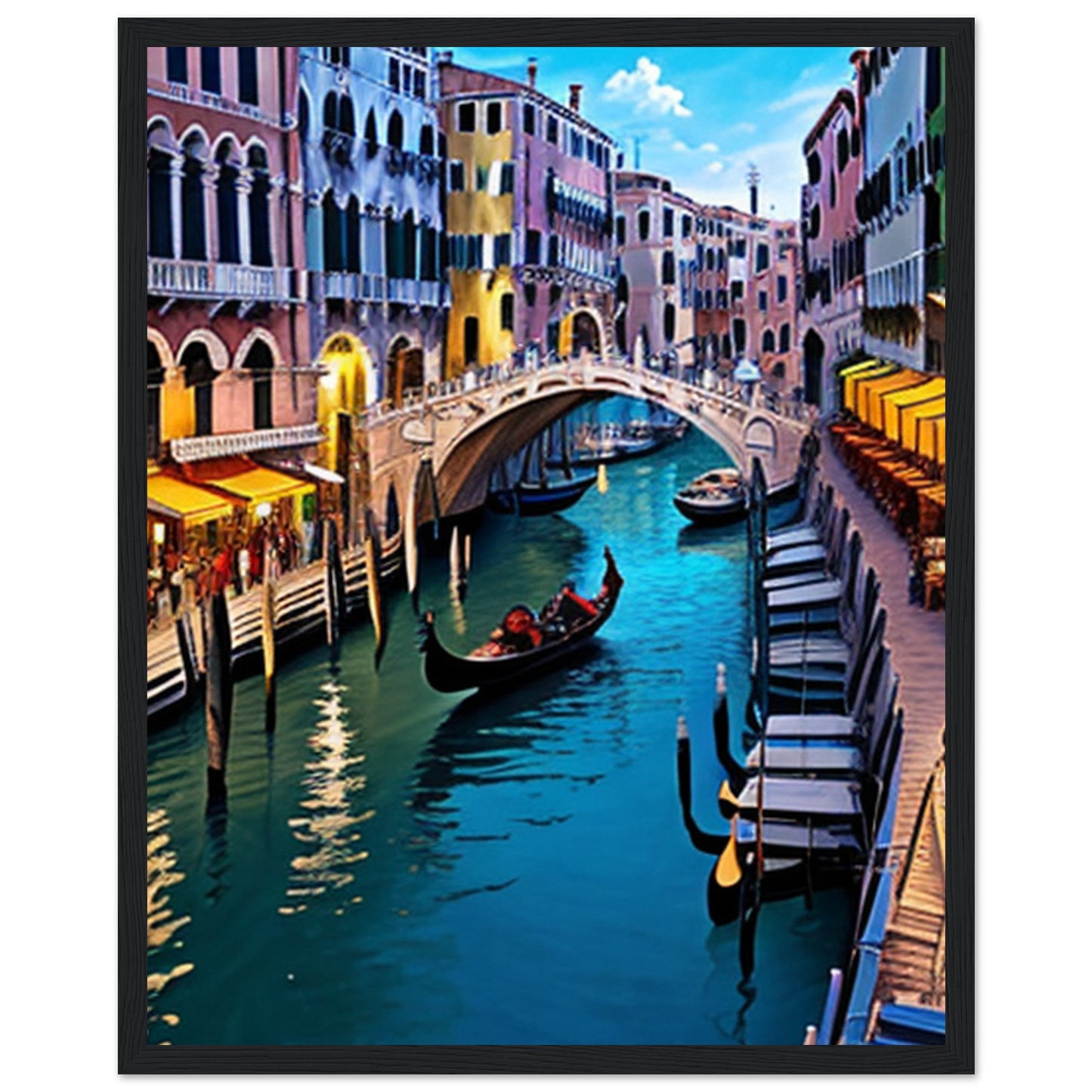 Premium Matte Paper Wooden Framed Poster