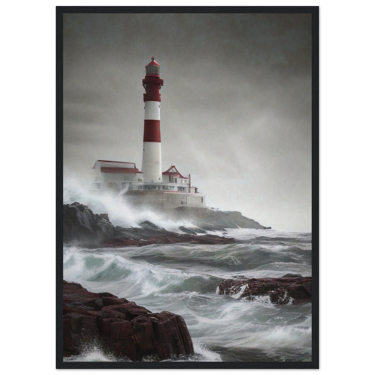 Classic Matte Paper Wooden Framed Poster