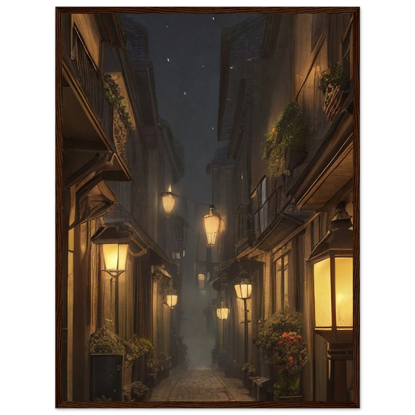 Classic Matte Paper Wooden Framed Poster