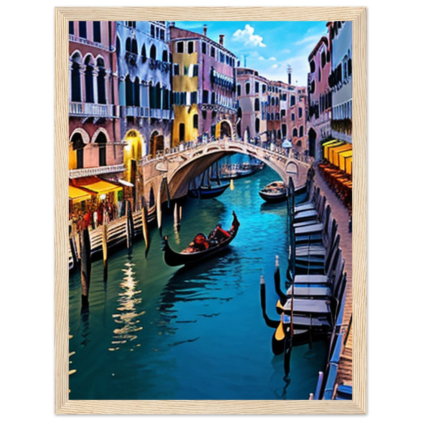 Premium Matte Paper Wooden Framed Poster