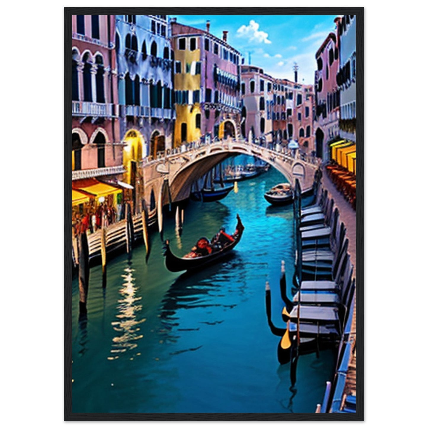 Classic Matte Paper Wooden Framed Poster