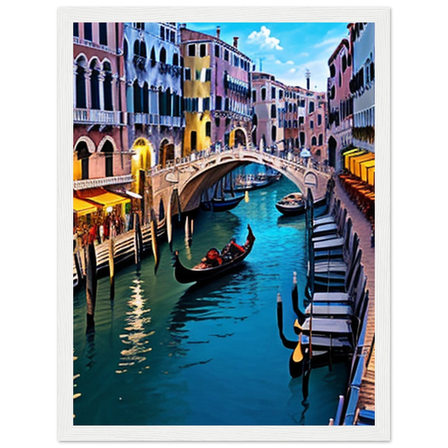 Premium Matte Paper Wooden Framed Poster