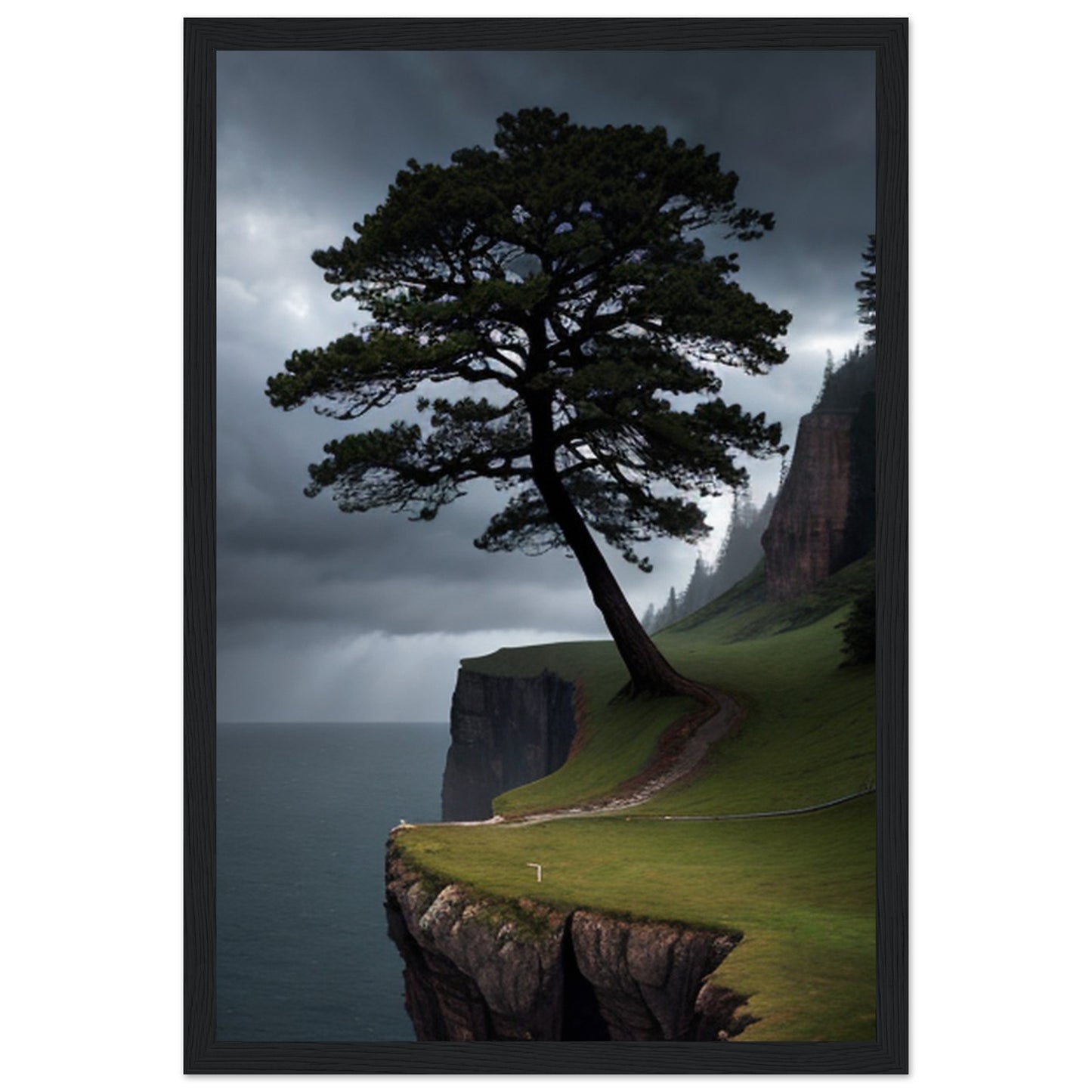 Classic Matte Paper Wooden Framed Poster