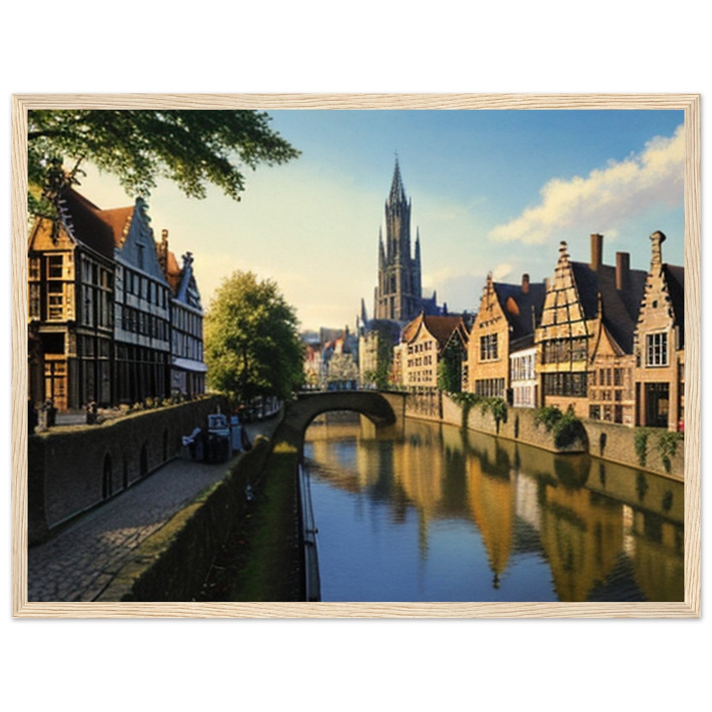 Premium Matte Paper Wooden Framed Poster