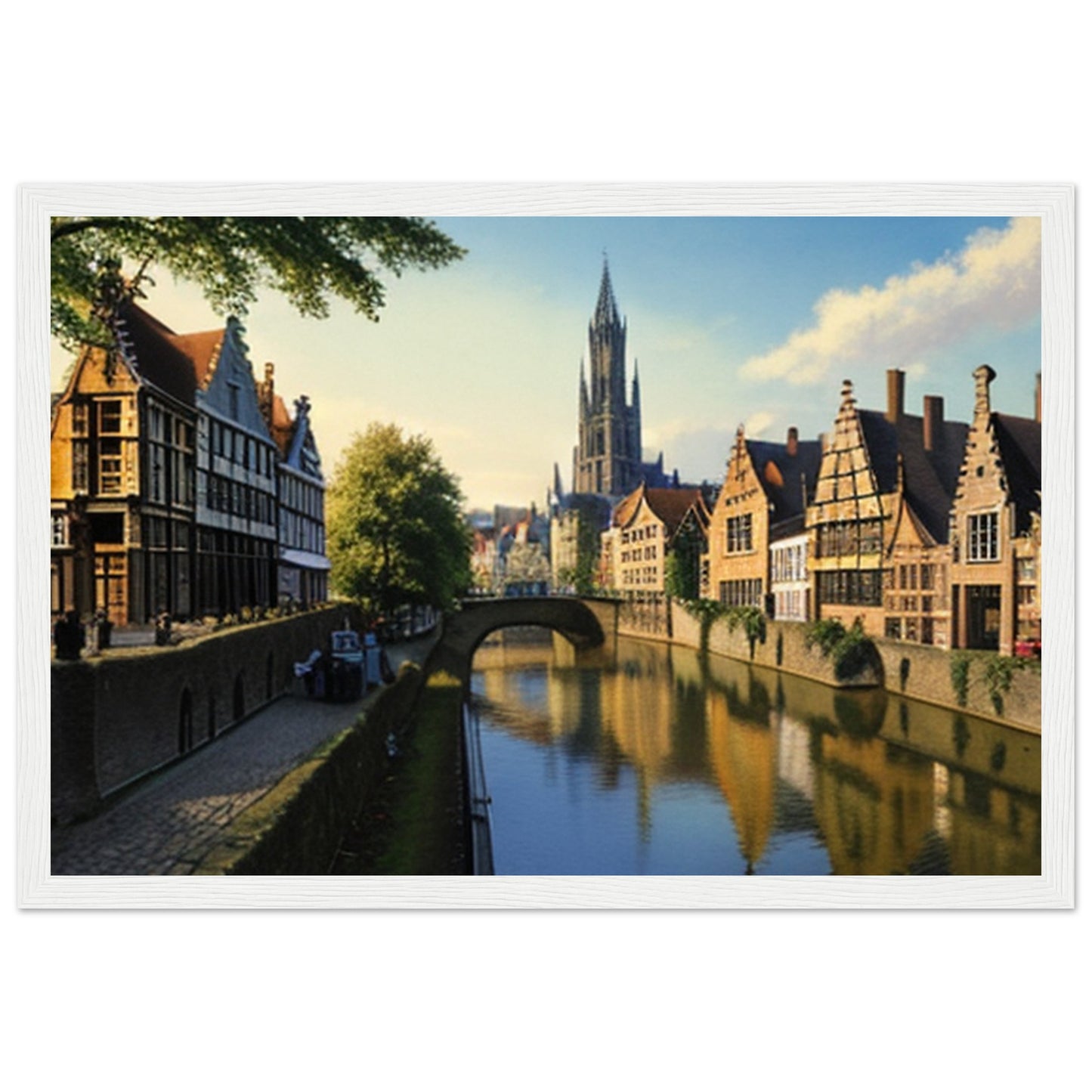 Classic Matte Paper Wooden Framed Poster