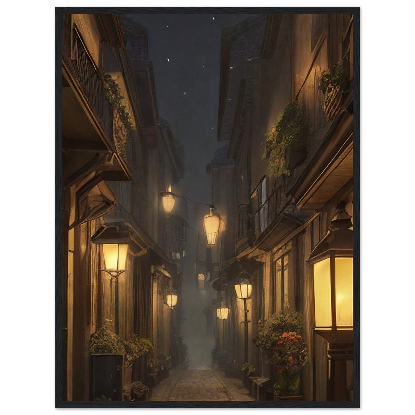 Premium Matte Paper Wooden Framed Poster