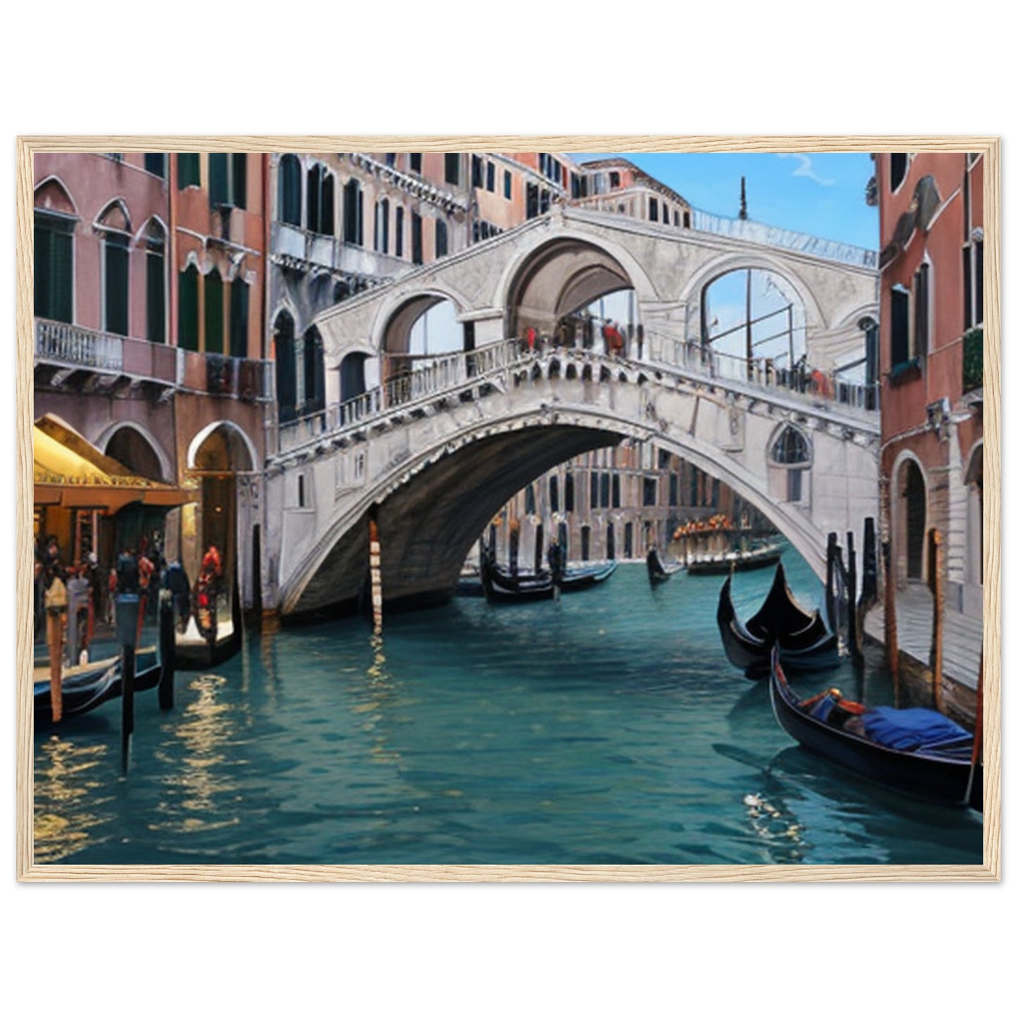 Premium Matte Paper Wooden Framed Poster