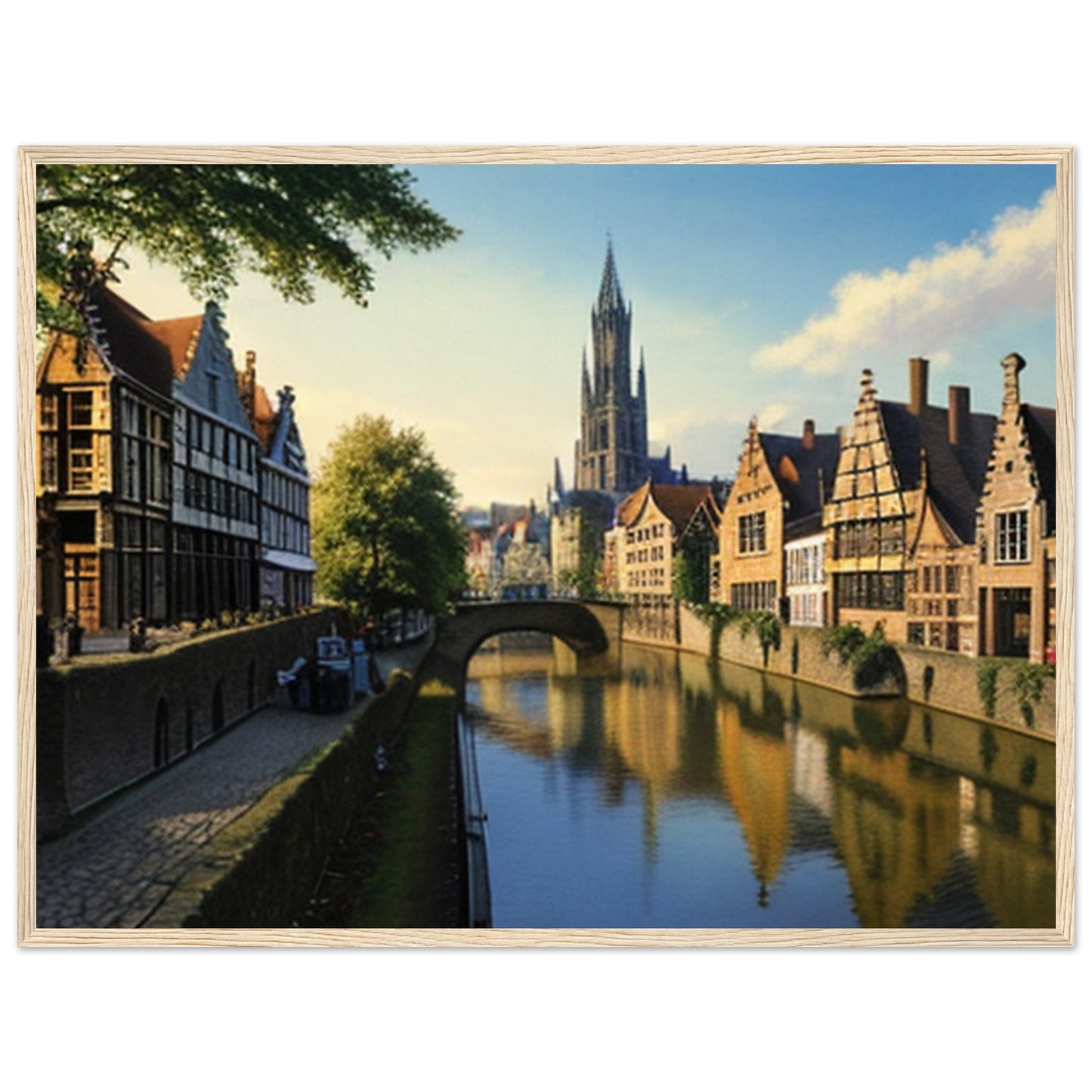 Premium Matte Paper Wooden Framed Poster