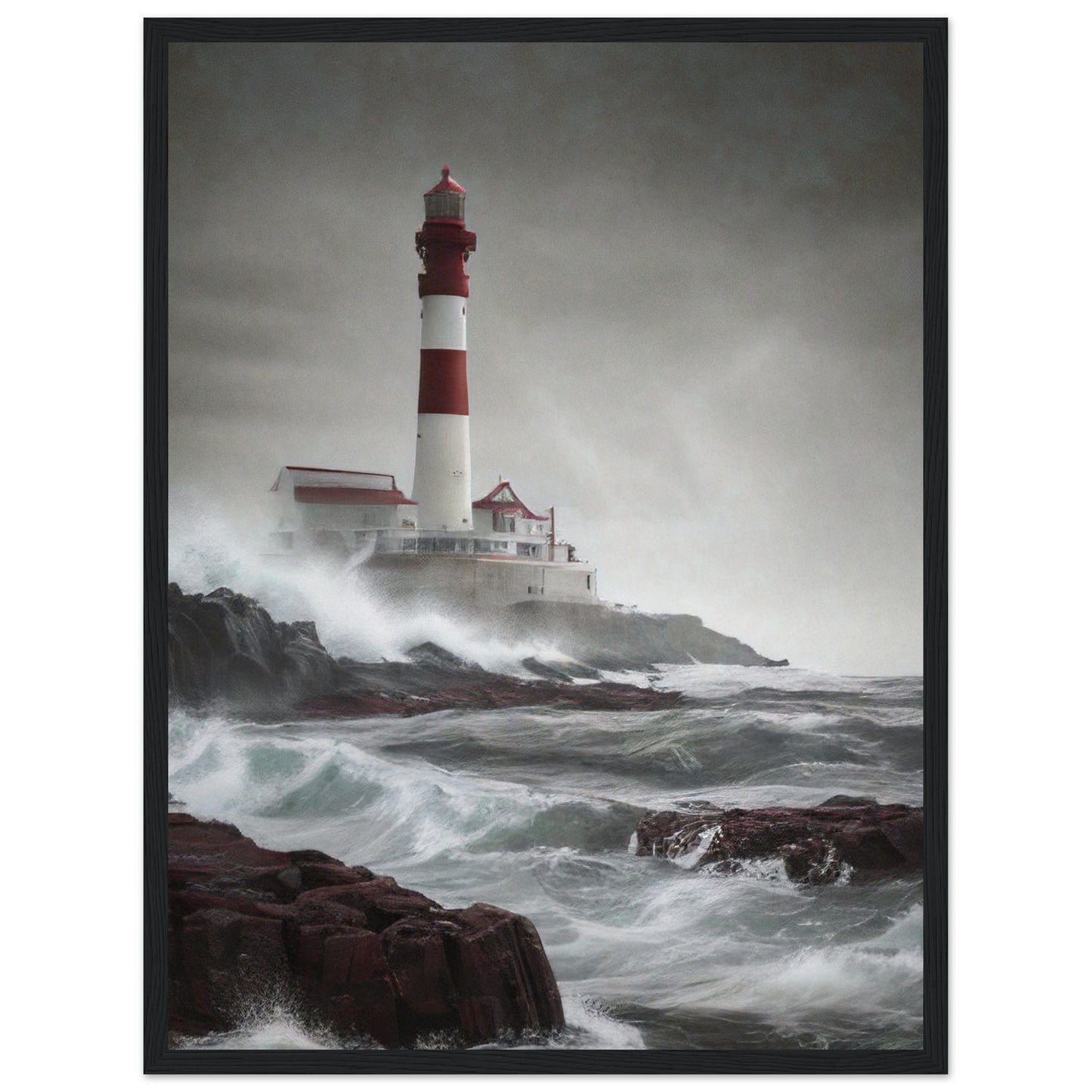 Premium Matte Paper Wooden Framed Poster