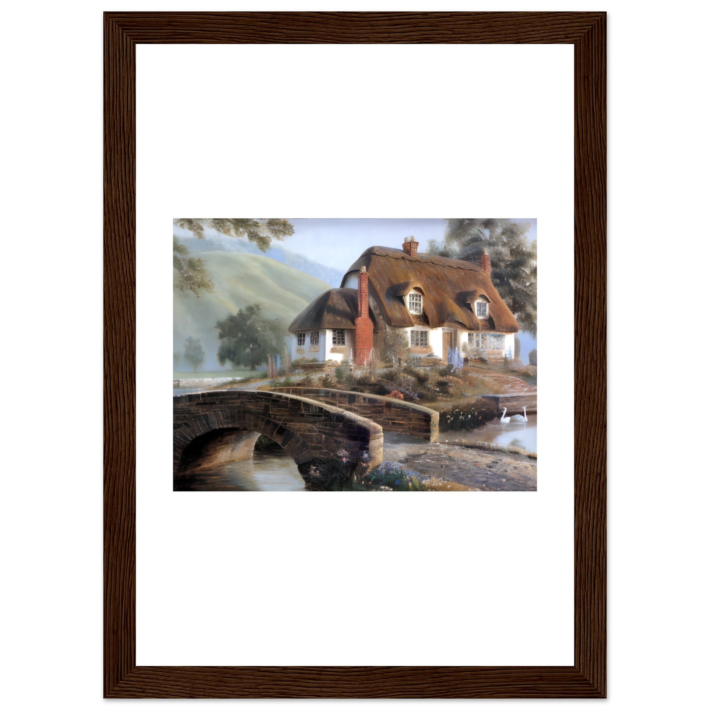 Premium Matte Paper Wooden Framed Poster