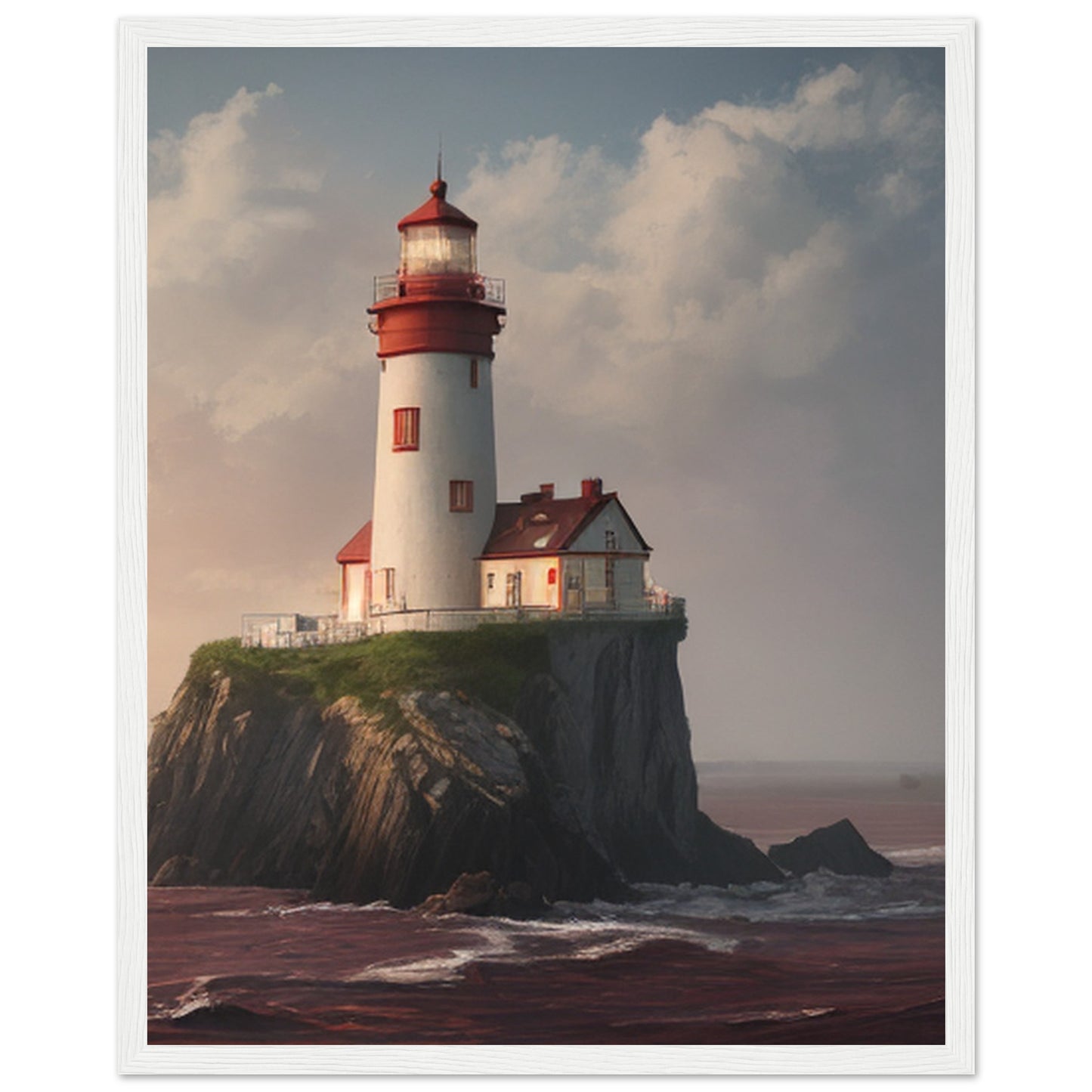 Premium Matte Paper Wooden Framed Poster