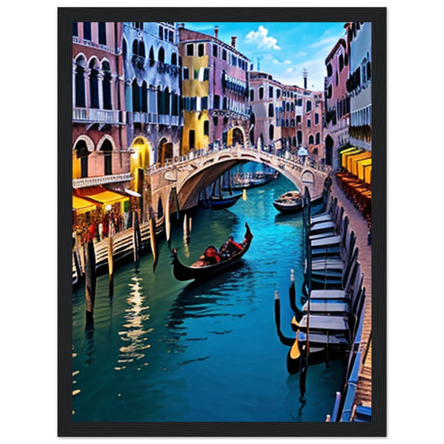 Classic Matte Paper Wooden Framed Poster