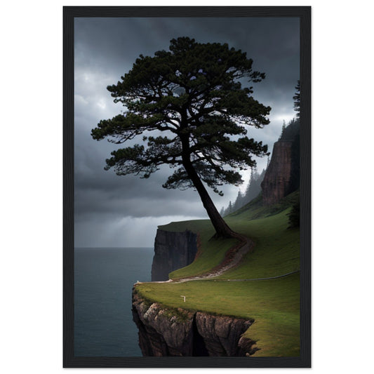 Premium Matte Paper Wooden Framed Poster