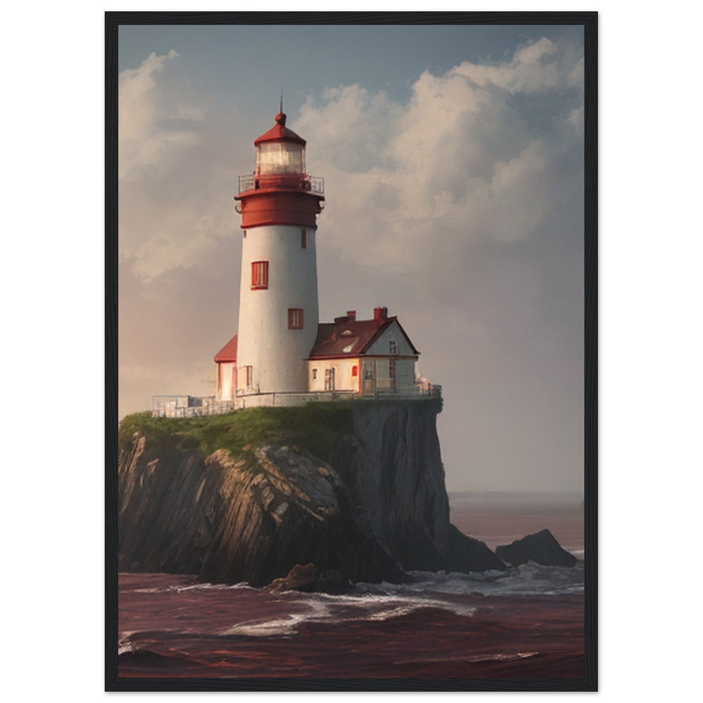 Premium Matte Paper Wooden Framed Poster