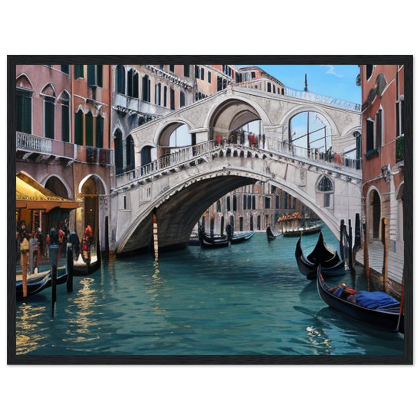 Premium Matte Paper Wooden Framed Poster