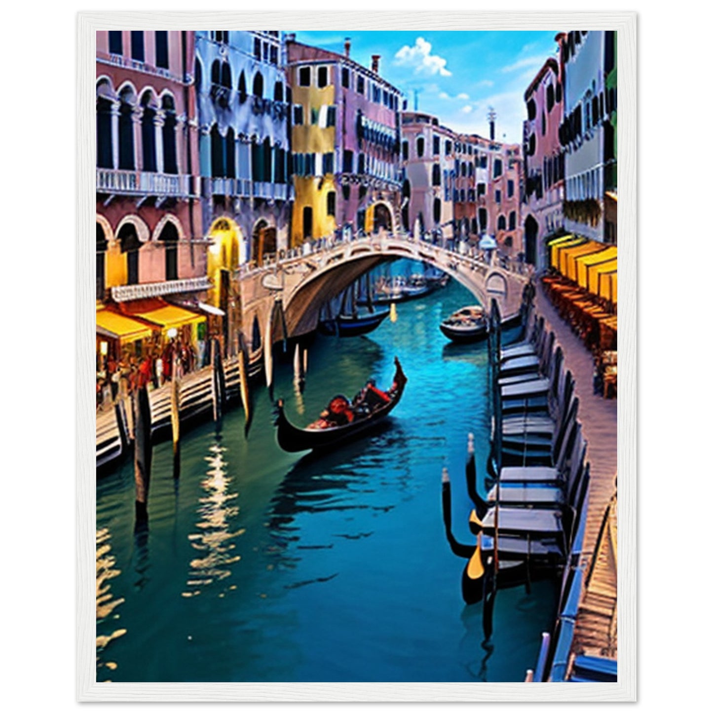 Premium Matte Paper Wooden Framed Poster