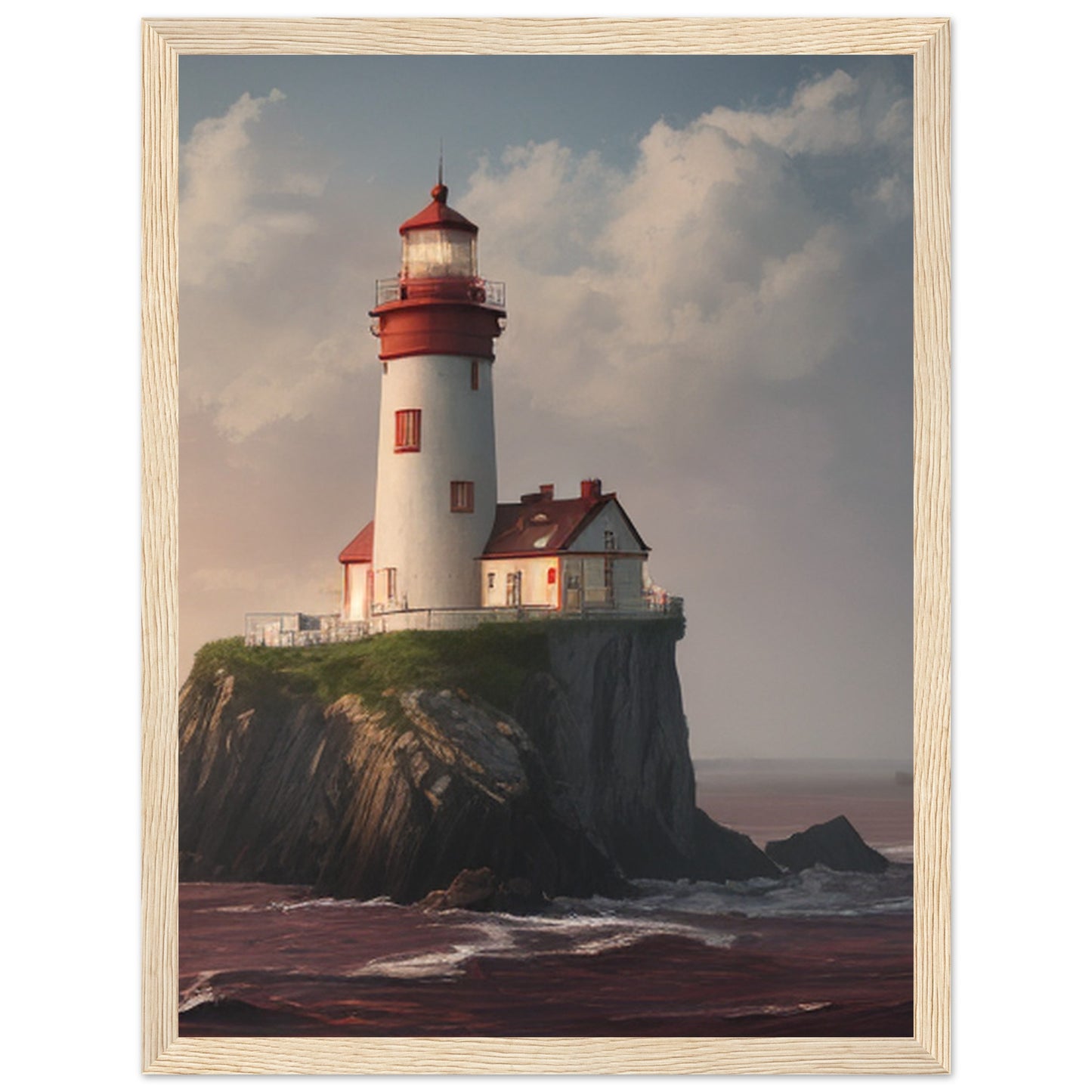 Premium Matte Paper Wooden Framed Poster