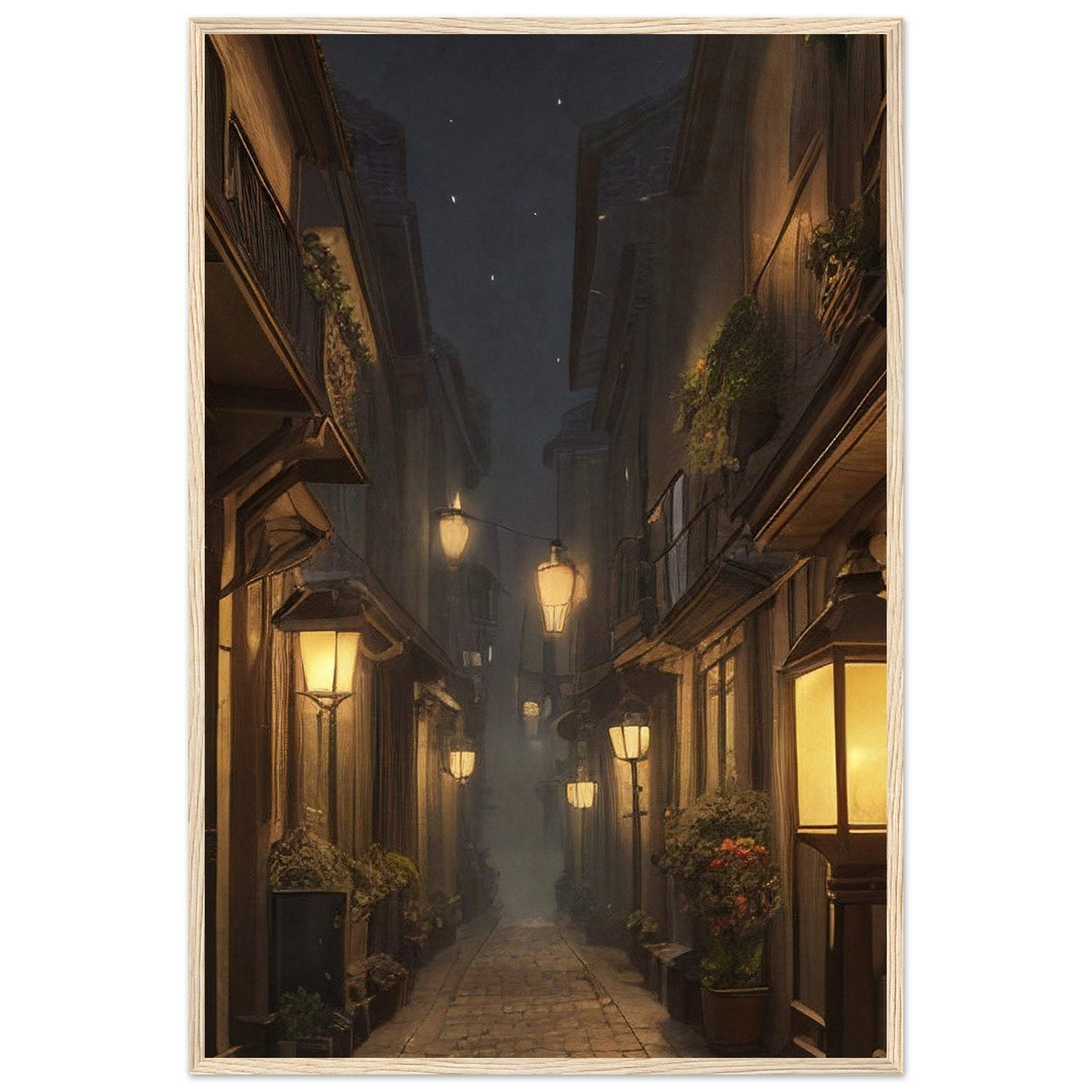 Premium Matte Paper Wooden Framed Poster