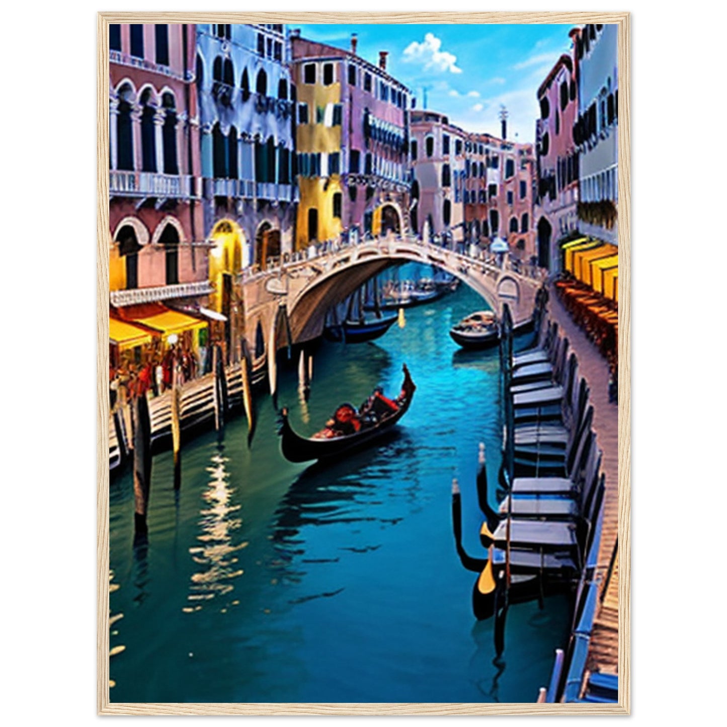 Premium Matte Paper Wooden Framed Poster