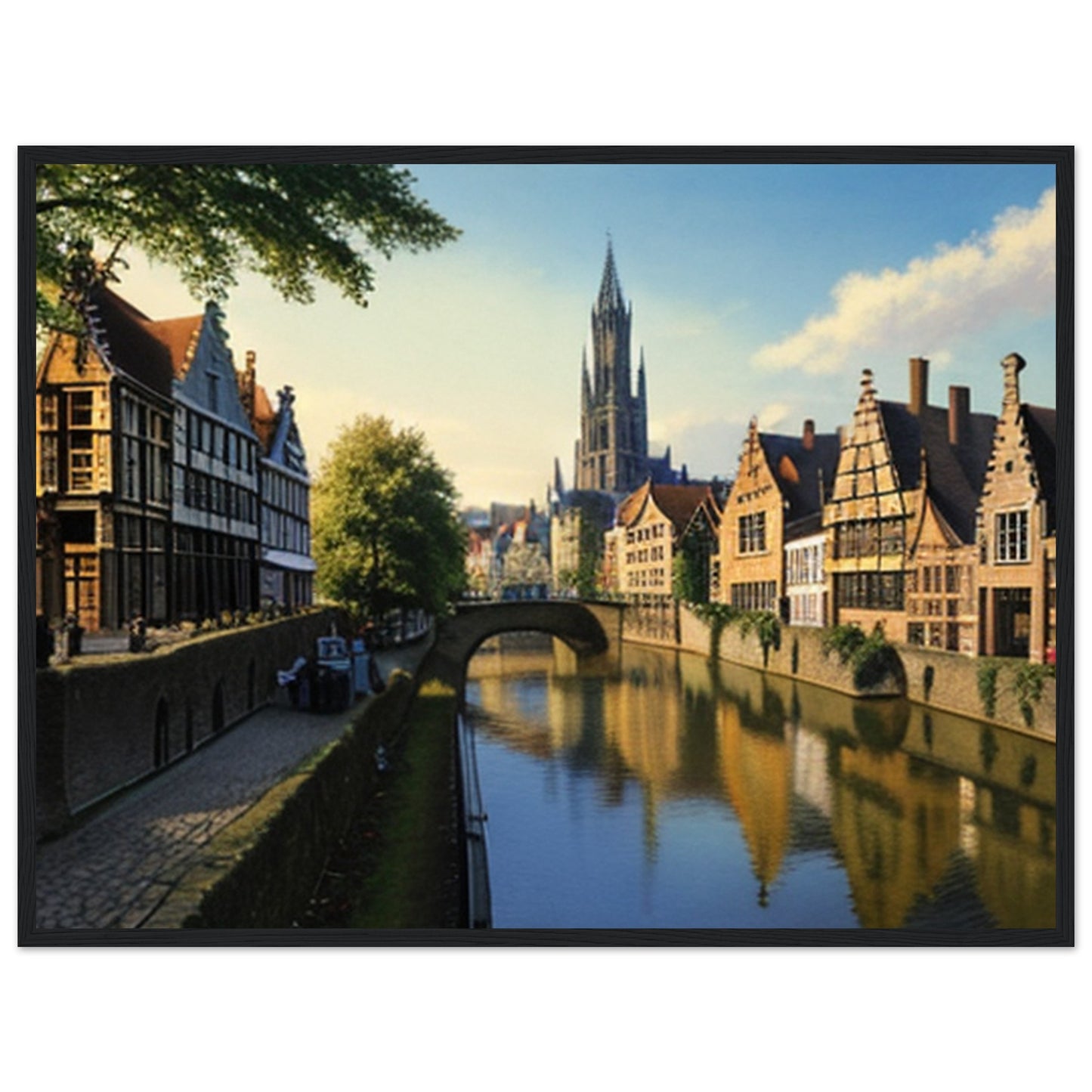 Premium Matte Paper Wooden Framed Poster