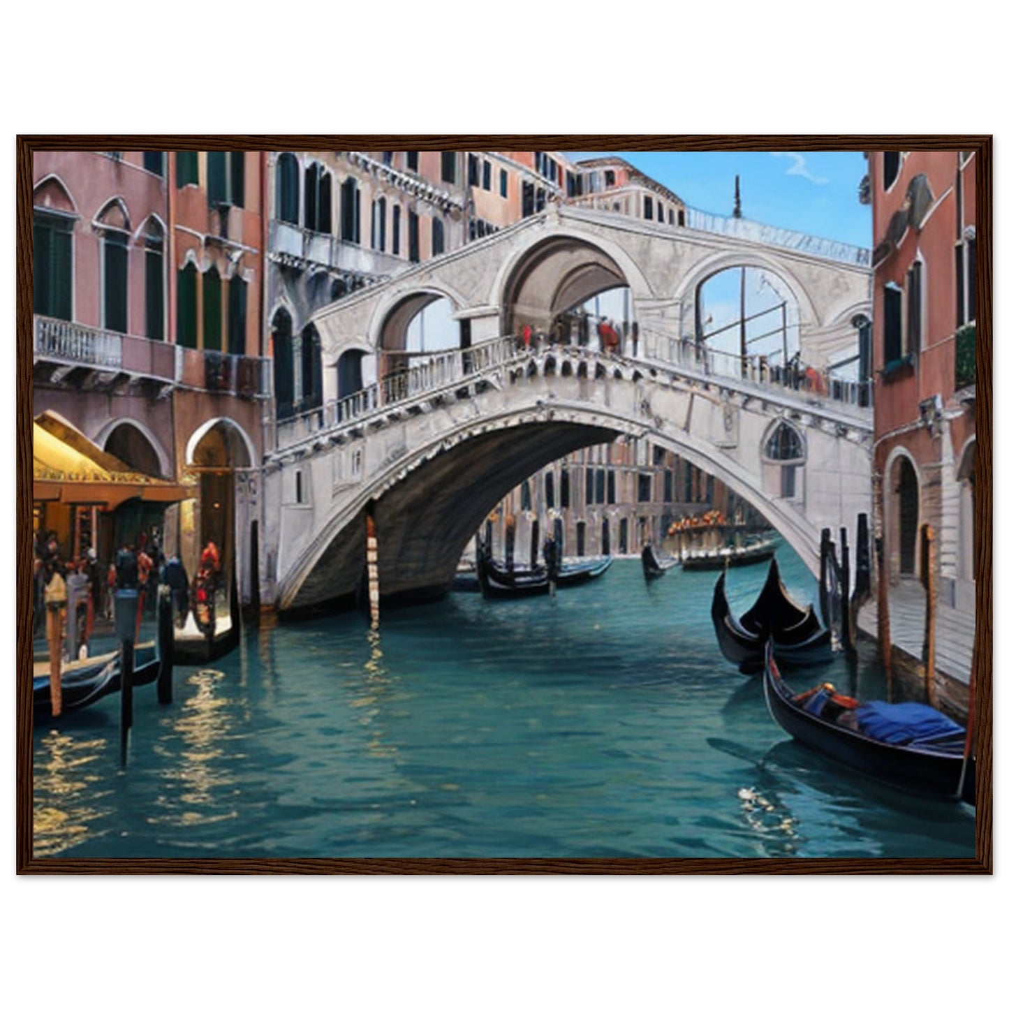 Premium Matte Paper Wooden Framed Poster