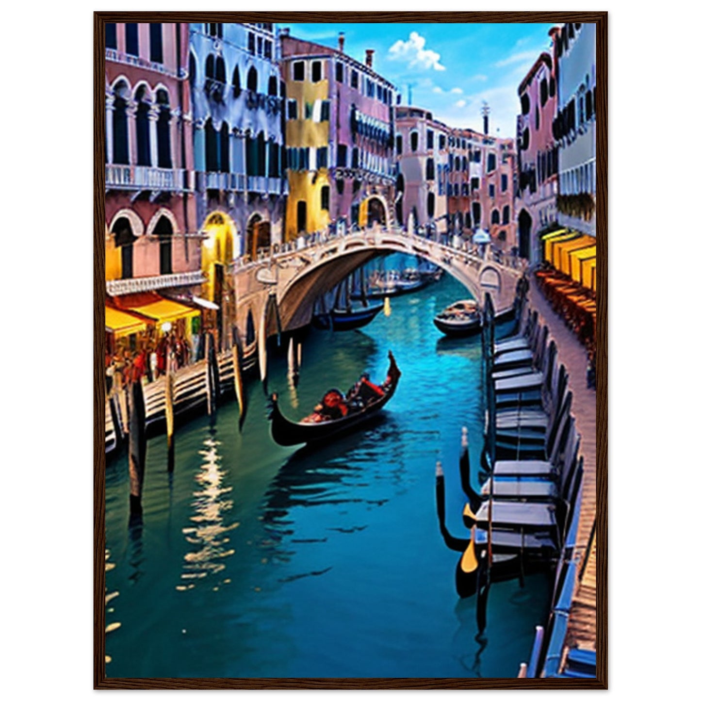 Classic Matte Paper Wooden Framed Poster