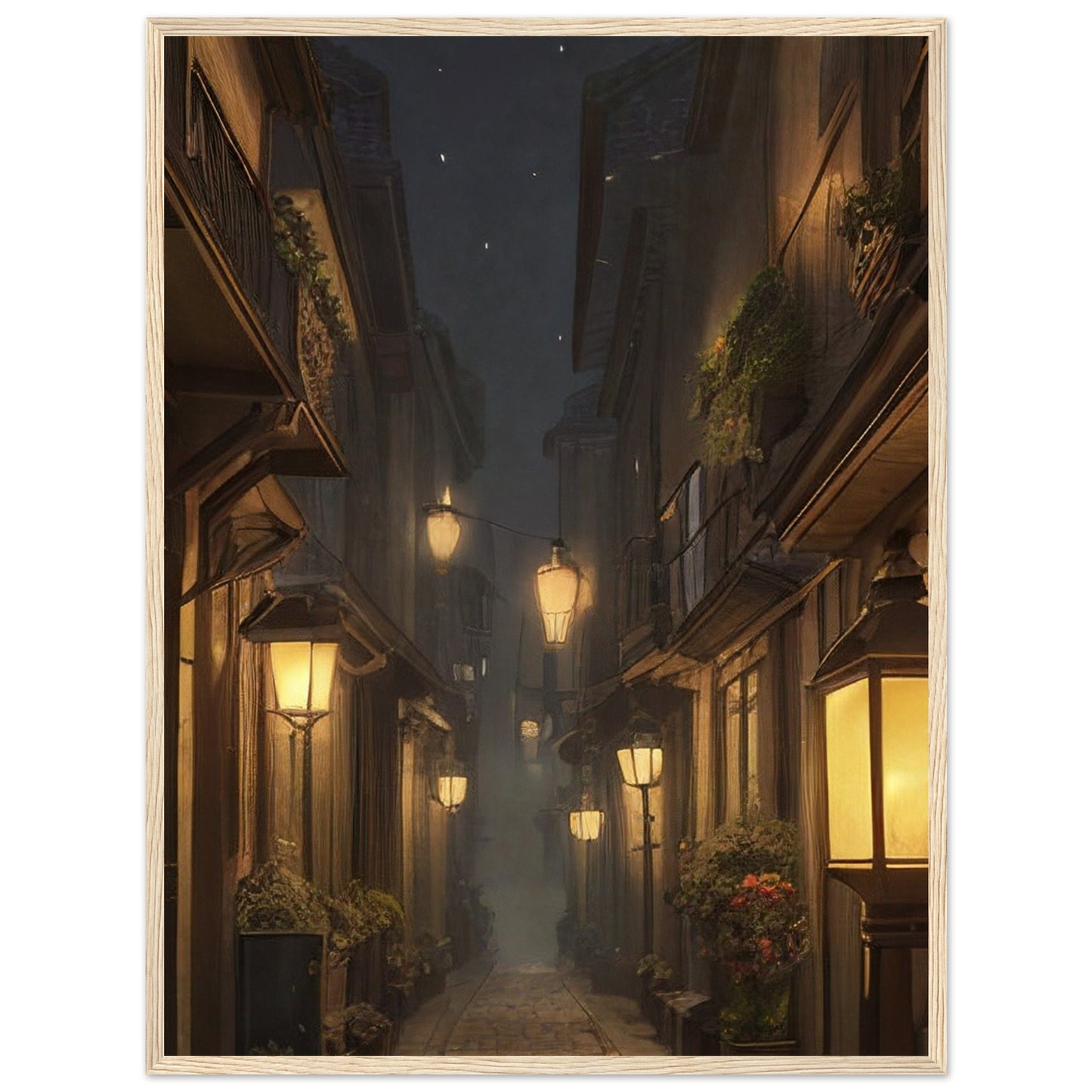 Classic Matte Paper Wooden Framed Poster