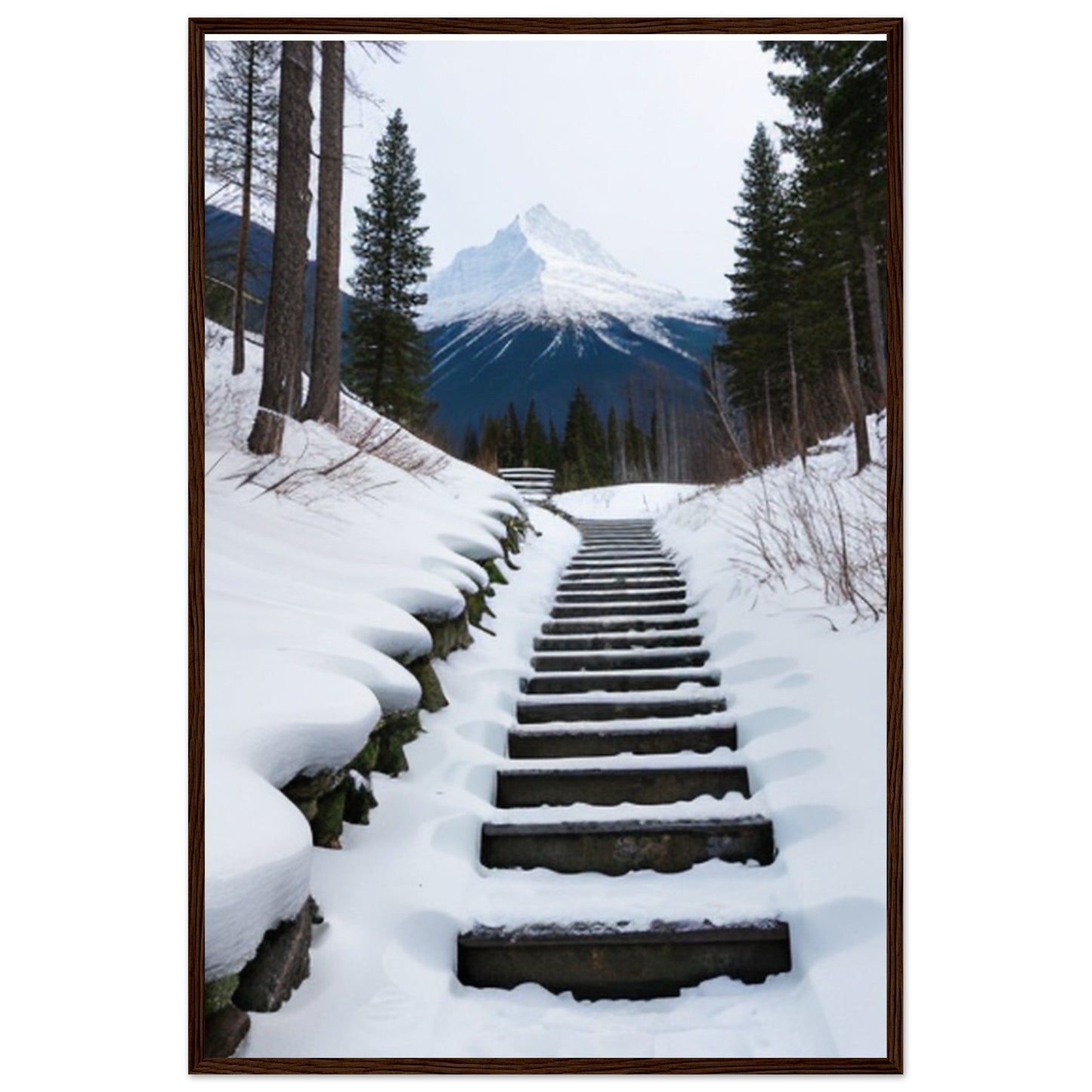 Premium Matte Paper Wooden Framed Poster