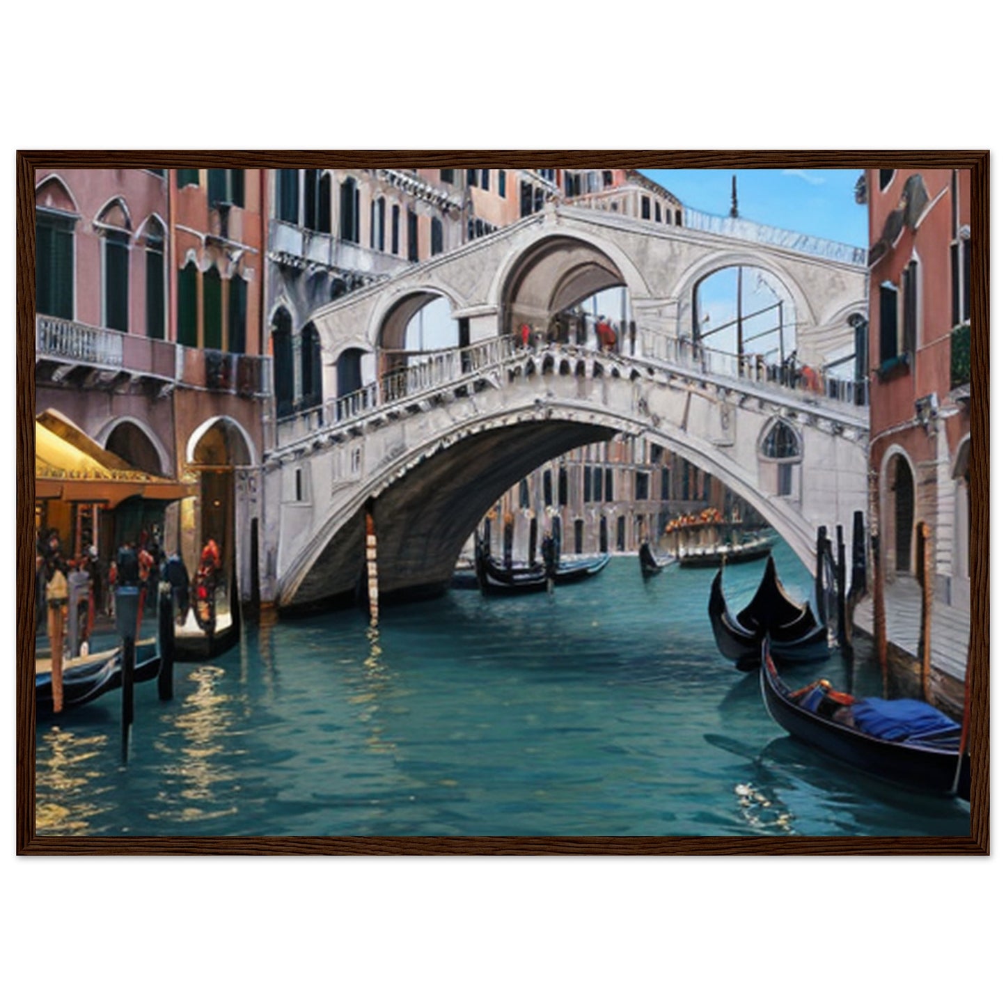 Premium Matte Paper Wooden Framed Poster