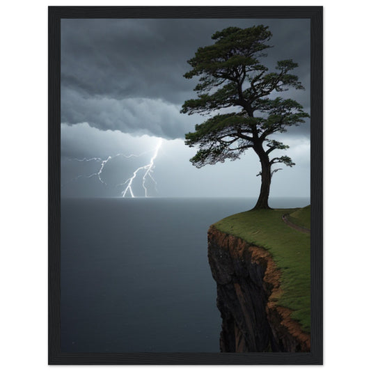 Premium Matte Paper Wooden Framed Poster